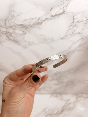 Bracciale personalizzato SLIM - font classic - Wanderlust Factory® ☽ Mobile Fashion Boutique 